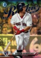 2017 Bowman Rookie of the Year Roy Favorites #5 Andrew Benintendi Baseball Card