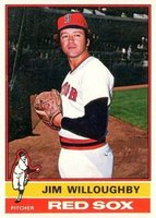 1976 Topps #102 Jim Willoughby Baseball Card