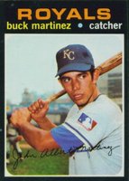 1971 Topps #163 Buck Martinez Baseball Card