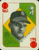1951 Topps Blue Backs #11 Johnny Groth Baseball Card
