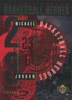 1994 Upper Deck Jordan Heroes #JH Michael Jordan Header Card Basketball Card