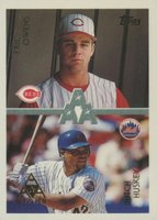1996 Topps #104 Butch Huskey/Eric Owens Baseball Card