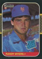 1987 Donruss #29 Randy Myers Baseball Card