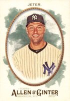 2017 Topps Allen & Ginter #7 Derek Jeter Baseball Card
