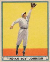 1941 Play Ball #22 Indian Bob Johnson Baseball Card