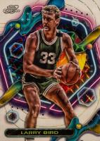 2023 Topps Cosmic Chrome #8 Larry Bird White Hole Refractor Basketball Card