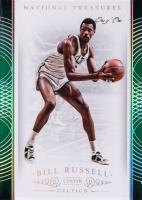 2014 National Treasures #90 Bill Russell Platinum 1/1 Basketball Card