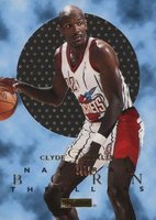 1995 Skybox E-XL Natural Born Thrillers #4 Clyde Drexler Basketball Card