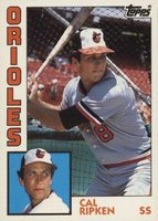 1984 Topps Tiffany #490 Cal Ripken Jr. Baseball Card
