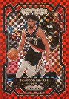 2023 Panini Prizm #104 Shaedon Sharpe Red Power Basketball Card