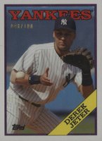 2020 Topps Transcendent Collection VIP Party Derek Jeter Through the Years #1988 Derek Jeter Baseball Card