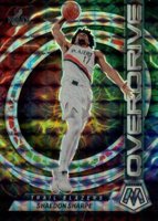 2022 Panini Mosaic Overdrive #23 Shaedon Sharpe Basketball Card