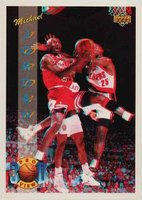 1993 Upper Deck Pro View 3-D  #23 Michael Jordan Basketball Card