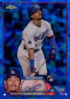 2023 Topps Chrome Sapphire #163 Miguel Vargas Baseball Card