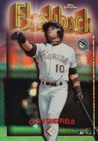 1998 Topps Chrome Flashback #FB8 Gary Sheffield Refractor Baseball Card