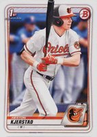 2020 Bowman Draft #BD122 Heston Kjerstad Baseball Card