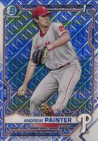 2021 Bowman Draft #BDC10 Andrew Painter Chrome-Asia Refractor Baseball Card