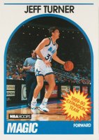 1989 Hoops #322 Jeff Turner Basketball Card