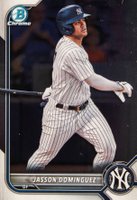 2022 Bowman Chrome Prospects #BCP244 Jasson Dominguez Baseball Card
