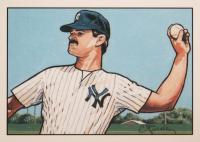 1990 Bowman Inserts # Don Mattingly Tiffany Baseball Card