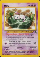 2000 Pokemon Promo Black Star #47 Mew Pokemon League TCG Card