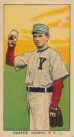 1910 Obak # Arthur Shafer Baseball Card
