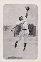 1947 Bond Bread Jackie Robinson # Leaping, scoreboard in background Baseball Card