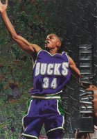 1996 Metal #186 Ray Allen Basketball Card