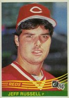 1984 Donruss #569 Jeff Russell Baseball Card