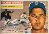 1956 Topps #32g Frank House Gray Back Baseball Card
