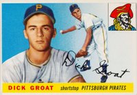 1955 Topps #26 Dick Groat Baseball Card