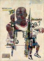 1998 Skybox Premium 3D's #4 Michael Jordan Basketball Card