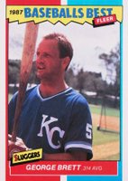 1987 Fleer Baseball's Best #6 George Brett Baseball Card