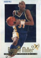 1996 Skybox E-X2000 #27 Reggie Miller Credentials Basketball Card