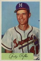 1954 Bowman #112 Andy Pafko Baseball Card
