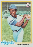 1978 Topps #248 Frank White Baseball Card