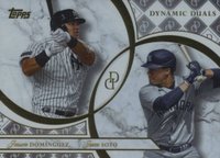 2024 Topps Dynamic Duals #2 Jasson Dominguez/Juan Soto Baseball Card