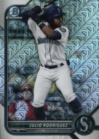 2022 Bowman Mega Box Chrome #45 Julio Rodriguez Baseball Card