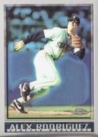 1998 Topps Chrome #504 Alex Rodriguez Baseball Card