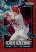 2020 Panini Prizm Star Gazing #SG1 Mike Trout Red Mojo Prizm Baseball Card