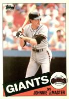 1985 Topps Tiffany #772 Johnnie LeMaster Baseball Card