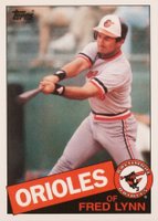1985 Topps Traded #77T Fred Lynn Baseball Card