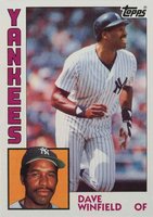 1984 Topps #460 Dave Winfield Baseball Card