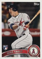 2016 Topps Archives 65th Anniversary Update #MT Mike Trout Baseball Card