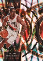 2023 Panini Select #129 Scoot Henderson Tectonic Basketball Card