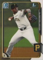 2015 Bowman Draft #137 KE'Bryan Hayes Chrome Baseball Card