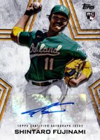 2023 Topps Baseball Stars Autographs #BSASF Shintaro Fujinami Update Baseball Card