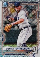 2021 Bowman Chrome Mega Box #187 Spencer Torkelson Baseball Card