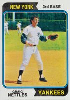 1974 Topps #251 Graig Nettles Baseball Card