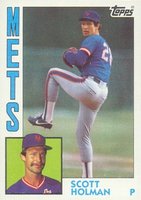 1984 Topps #13 Scott Holman Baseball Card